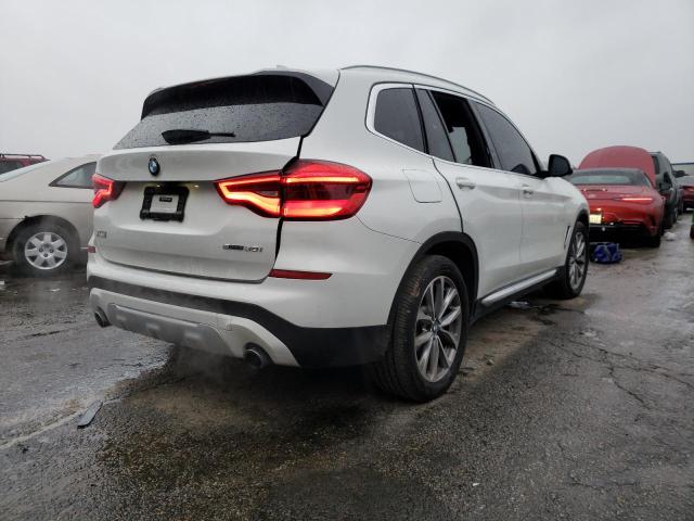 5UXTR7C58KLR53025 - 2019 BMW X3 SDRIVE30I WHITE photo 3