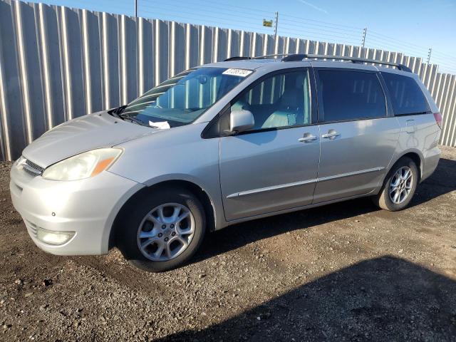 5TDZA22C94S041463 - 2004 TOYOTA SIENNA XLE SILVER photo 1