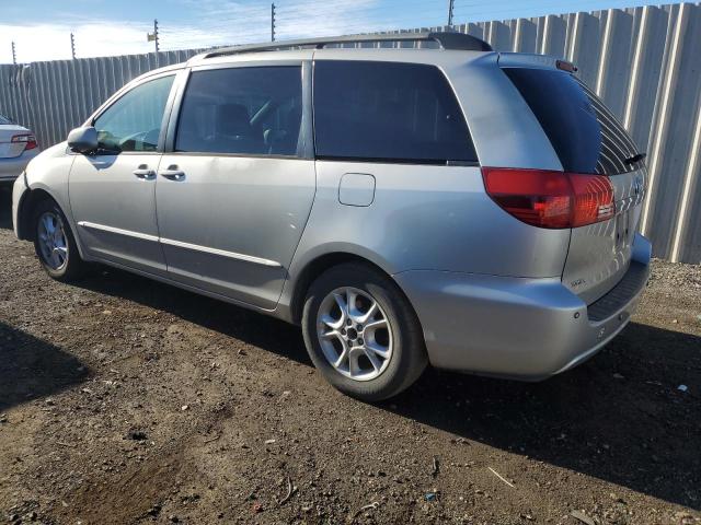 5TDZA22C94S041463 - 2004 TOYOTA SIENNA XLE SILVER photo 2