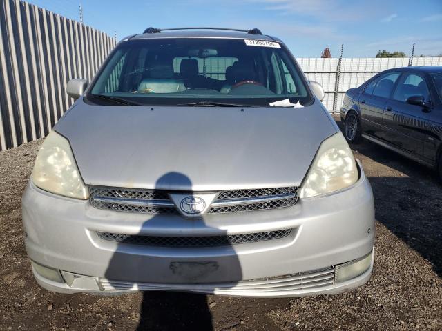 5TDZA22C94S041463 - 2004 TOYOTA SIENNA XLE SILVER photo 5