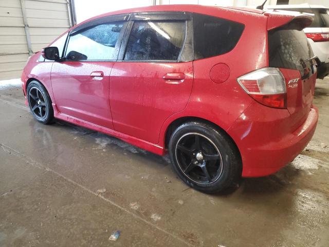 JHMGE8H55DC060714 - 2013 HONDA FIT SPORT RED photo 2