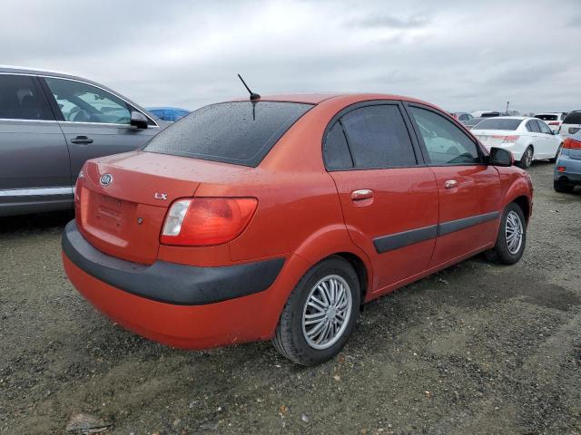 KNADE123286341972 - 2008 KIA RIO BASE RED photo 3