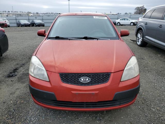 KNADE123286341972 - 2008 KIA RIO BASE RED photo 5