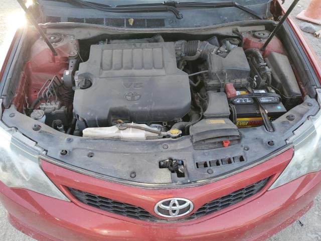 4T1BK1FKXEU539576 - 2014 TOYOTA CAMRY SE RED photo 11