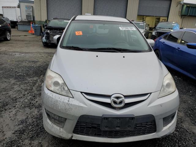 JM1CR29L690346885 - 2009 MAZDA 5 SILVER photo 5