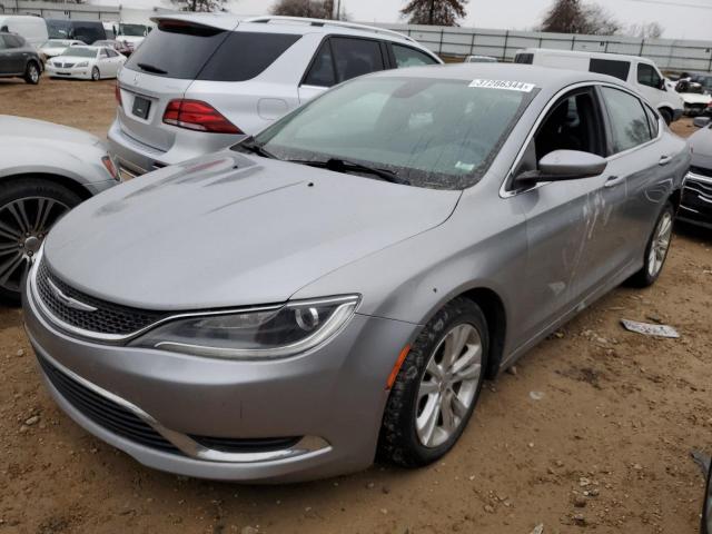 1C3CCCAB5FN616797 - 2015 CHRYSLER 200 LIMITED SILVER photo 1