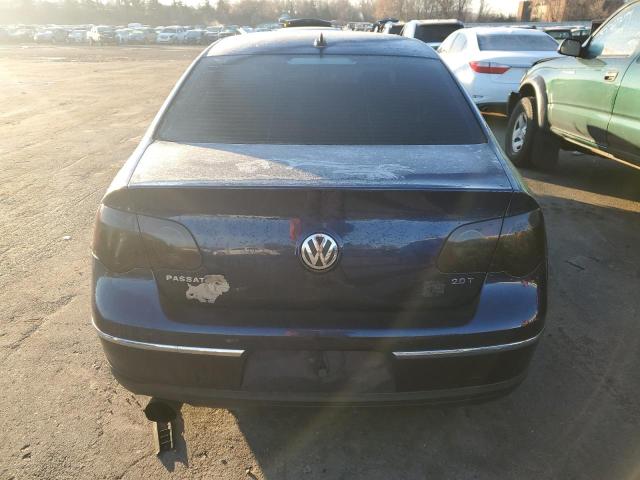 WVWGK73C57E168608 - 2007 VOLKSWAGEN PASSAT 2.0T BLUE photo 6