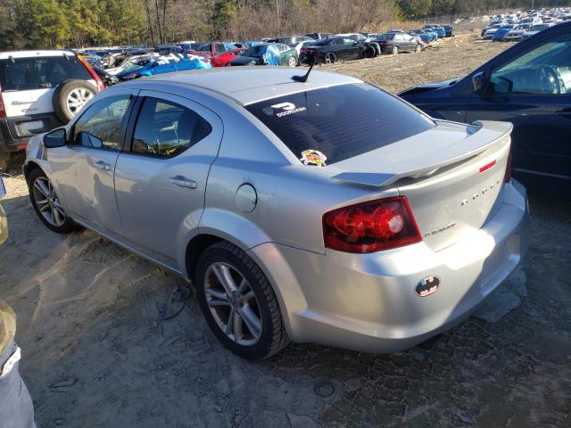 1B3BD1FG1BN541685 - 2011 DODGE AVENGER MAINSTREET SILVER photo 2