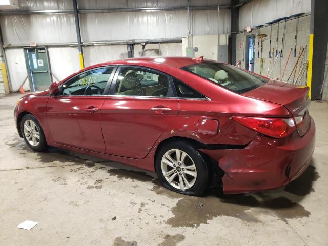 5NPEB4AC7DH615394 - 2013 HYUNDAI SONATA GLS MAROON photo 2