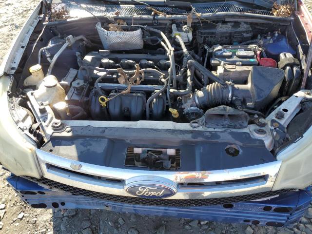 1FAHP36N49W217585 - 2009 FORD FOCUS SES BLUE photo 11