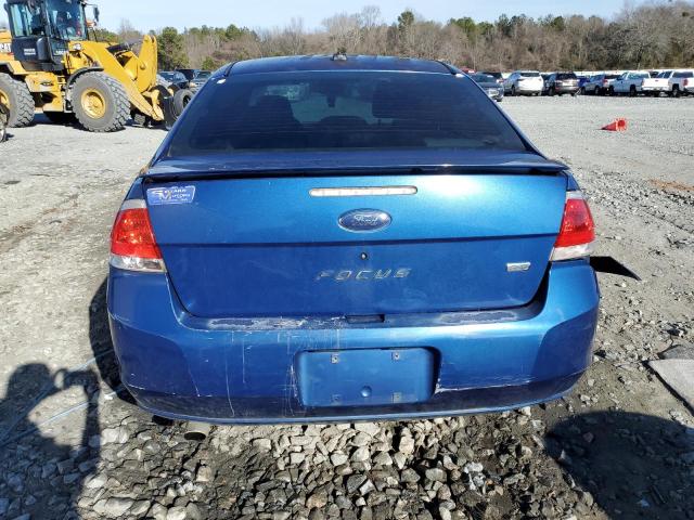 1FAHP36N49W217585 - 2009 FORD FOCUS SES BLUE photo 6