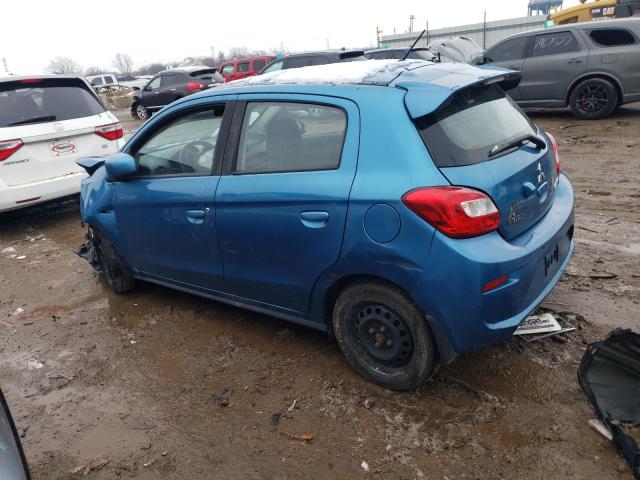 ML32A3HJ1JH005315 - 2018 MITSUBISHI MIRAGE ES BLUE photo 2