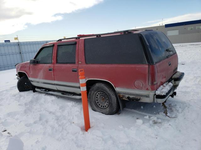 1GNFK16K5RJ444606 - 1994 CHEVROLET SUBURBAN K1500 RED photo 2