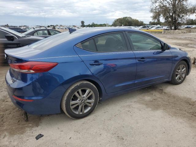 5NPD84LF0HH001827 - 2017 HYUNDAI ELANTRA SE BLUE photo 3