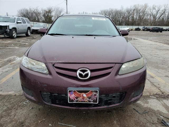 1YVHP80C575M11618 - 2007 MAZDA 6 I MAROON photo 5