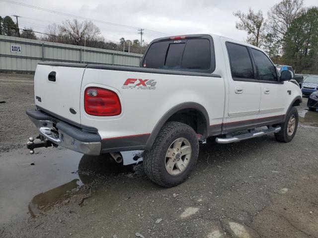 1FTRW08603KC60096 - 2003 FORD F150 SUPERCREW WHITE photo 3