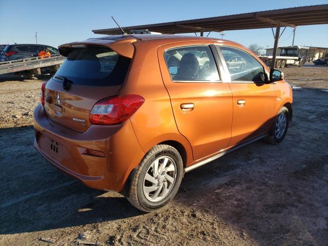 ML32A4HJ7HH017131 - 2017 MITSUBISHI MIRAGE SE ORANGE photo 3