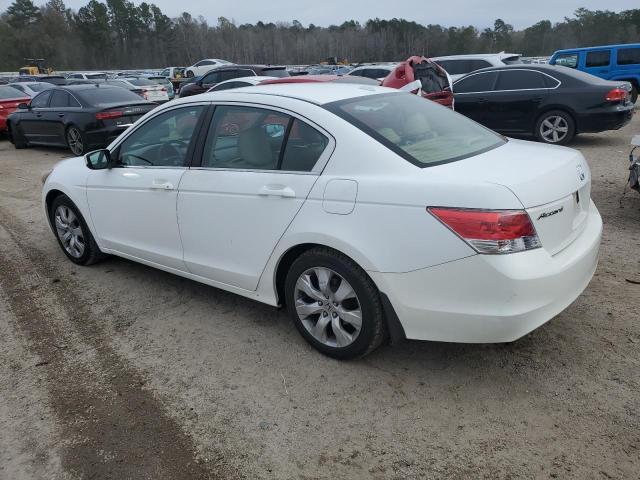 1HGCP2F81AA104723 - 2010 HONDA ACCORD EXL WHITE photo 2