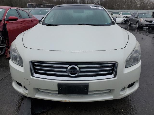 1N4AA5APXEC484555 - 2014 NISSAN MAXIMA S WHITE photo 5