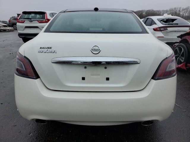 1N4AA5APXEC484555 - 2014 NISSAN MAXIMA S WHITE photo 6