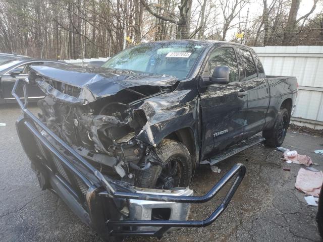 5TFRM5F10GX096870 - 2016 TOYOTA TUNDRA DOUBLE CAB SR/SR5 BLACK photo 1