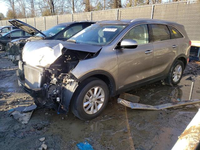 5XYPGDA39JG366982 - 2018 KIA SORENTO LX GRAY photo 1