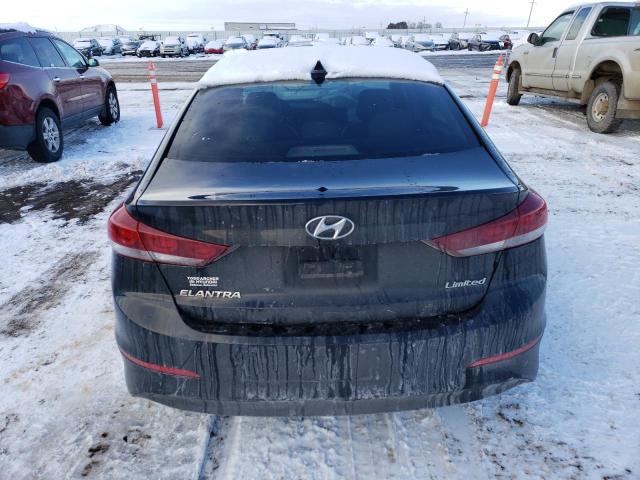 5NPD84LFXHH006498 - 2017 HYUNDAI ELANTRA SE BLACK photo 6