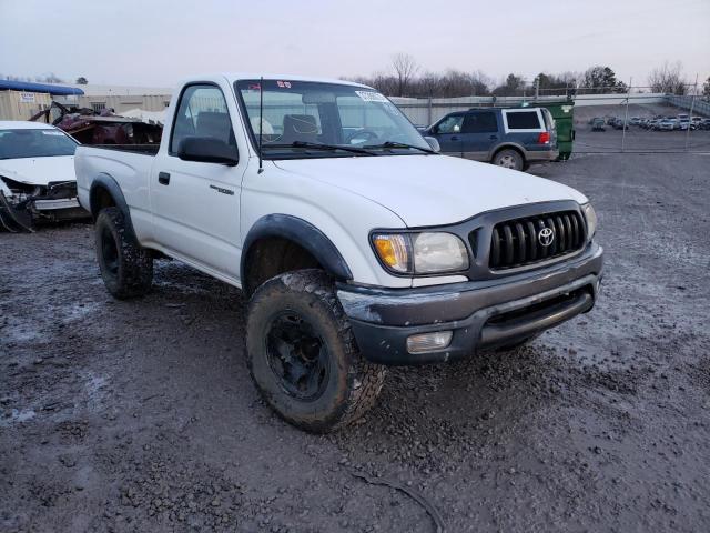 5TEPM62N91Z844909 - 2001 TOYOTA TACOMA WHITE photo 4