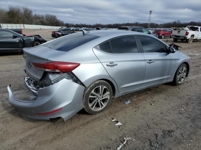 5NPD84LF0HH106299 - 2017 HYUNDAI ELANTRA SE SILVER photo 3