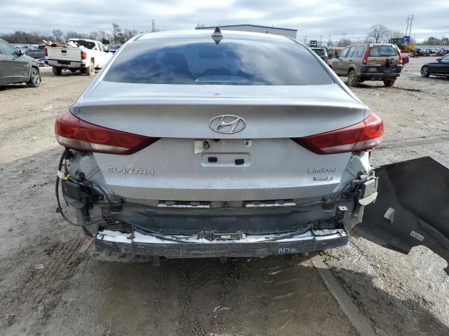 5NPD84LF0HH106299 - 2017 HYUNDAI ELANTRA SE SILVER photo 6