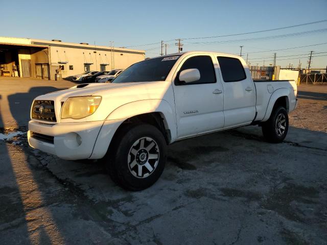 5TEKU72N98Z474149 - 2008 TOYOTA TACOMA DOUBLE CAB PRERUNNER LONG BED WHITE photo 1