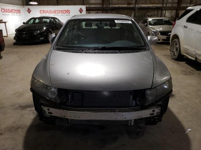 JHMFA36217S001091 - 2007 HONDA CIVIC HYBRID SILVER photo 5