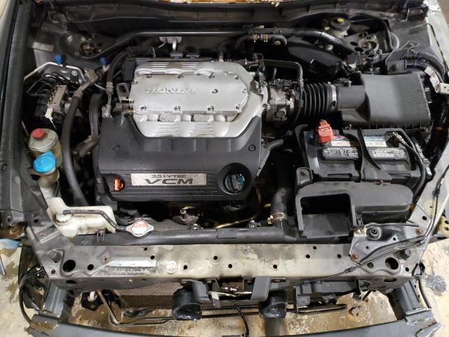 1HGCP36868A002530 - 2008 HONDA ACCORD EXL GRAY photo 11