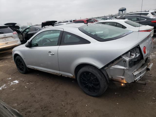 1G1AK18H497255715 - 2009 CHEVROLET COBALT LS SILVER photo 2