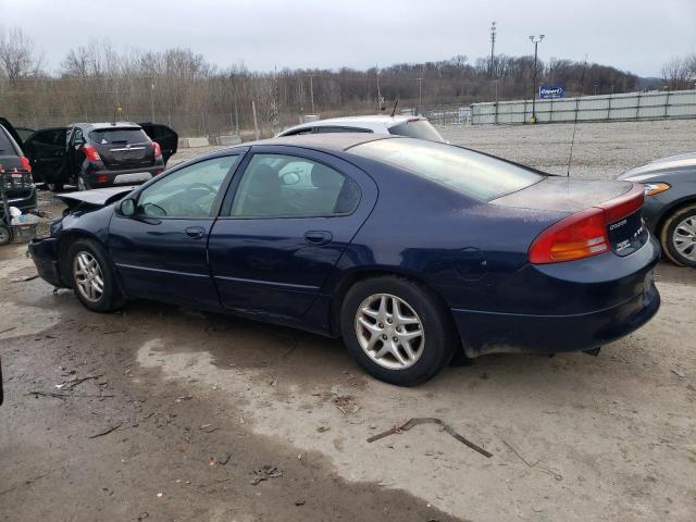 2B3HD46R54H667962 - 2004 DODGE INTREPID SE BLUE photo 2