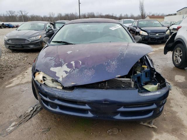 2B3HD46R54H667962 - 2004 DODGE INTREPID SE BLUE photo 5