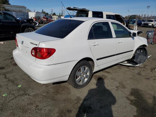 JTDBR32E260095646 - 2006 TOYOTA COROLLA CE WHITE photo 3