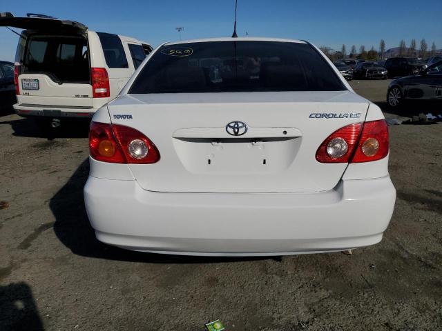 JTDBR32E260095646 - 2006 TOYOTA COROLLA CE WHITE photo 6