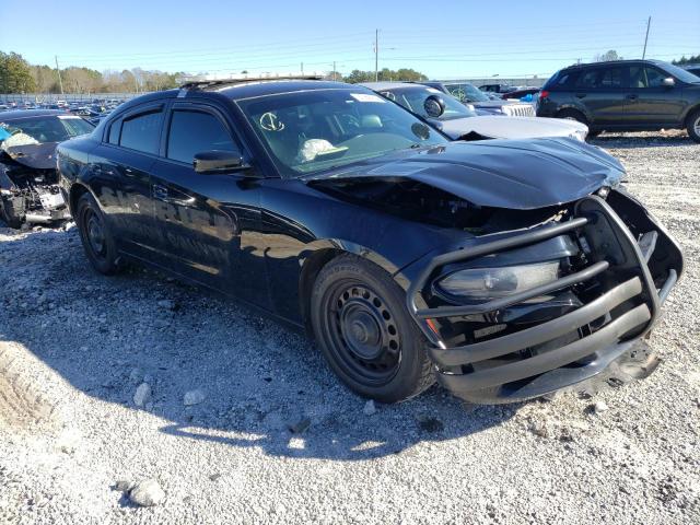 2C3CDXKT2GH348331 - 2016 DODGE CHARGER POLICE BLACK photo 4