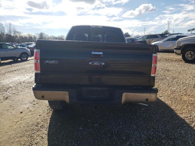 1FTFX1ET8BFB01351 - 2011 FORD F150 SUPER CAB BLACK photo 6