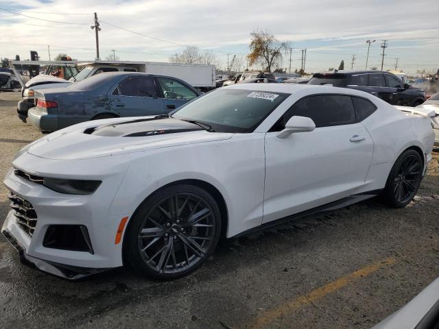 1G1FK1R60K0136948 - 2019 CHEVROLET CAMARO ZL1 WHITE photo 1