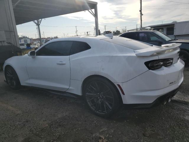 1G1FK1R60K0136948 - 2019 CHEVROLET CAMARO ZL1 WHITE photo 2