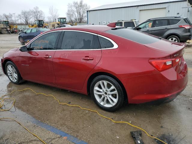 1G1ZE5ST1HF147992 - 2017 CHEVROLET MALIBU LT BURGUNDY photo 2