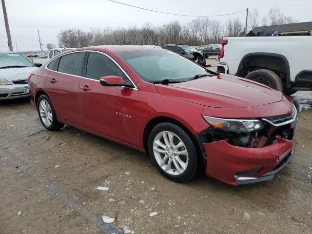 1G1ZE5ST1HF147992 - 2017 CHEVROLET MALIBU LT BURGUNDY photo 4