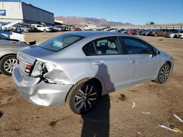 2HGFB2F96FH528265 - 2015 HONDA CIVIC EXL SILVER photo 3