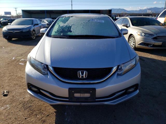 2HGFB2F96FH528265 - 2015 HONDA CIVIC EXL Արծաթագույն լուսանկար 5