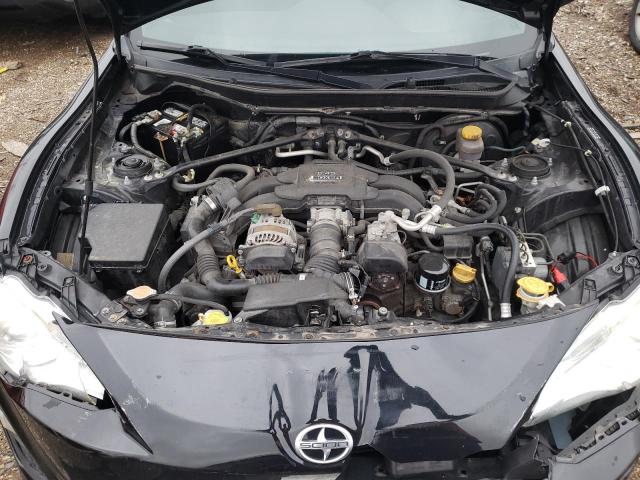 JF1ZNAA14D2713814 - 2013 TOYOTA SCION FR-S BLACK photo 11