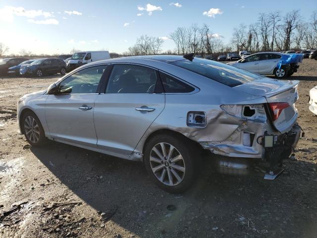 5NPE34AF7GH435635 - 2016 HYUNDAI SONATA SPORT SILVER photo 2