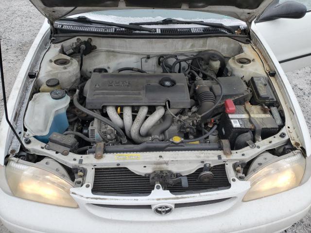 1NXBR12E6YZ338600 - 2000 TOYOTA COROLLA VE WHITE photo 11