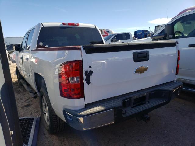 3GCEC13J17G523394 - 2007 CHEVROLET SILVERADO C1500 CREW CAB WHITE photo 2